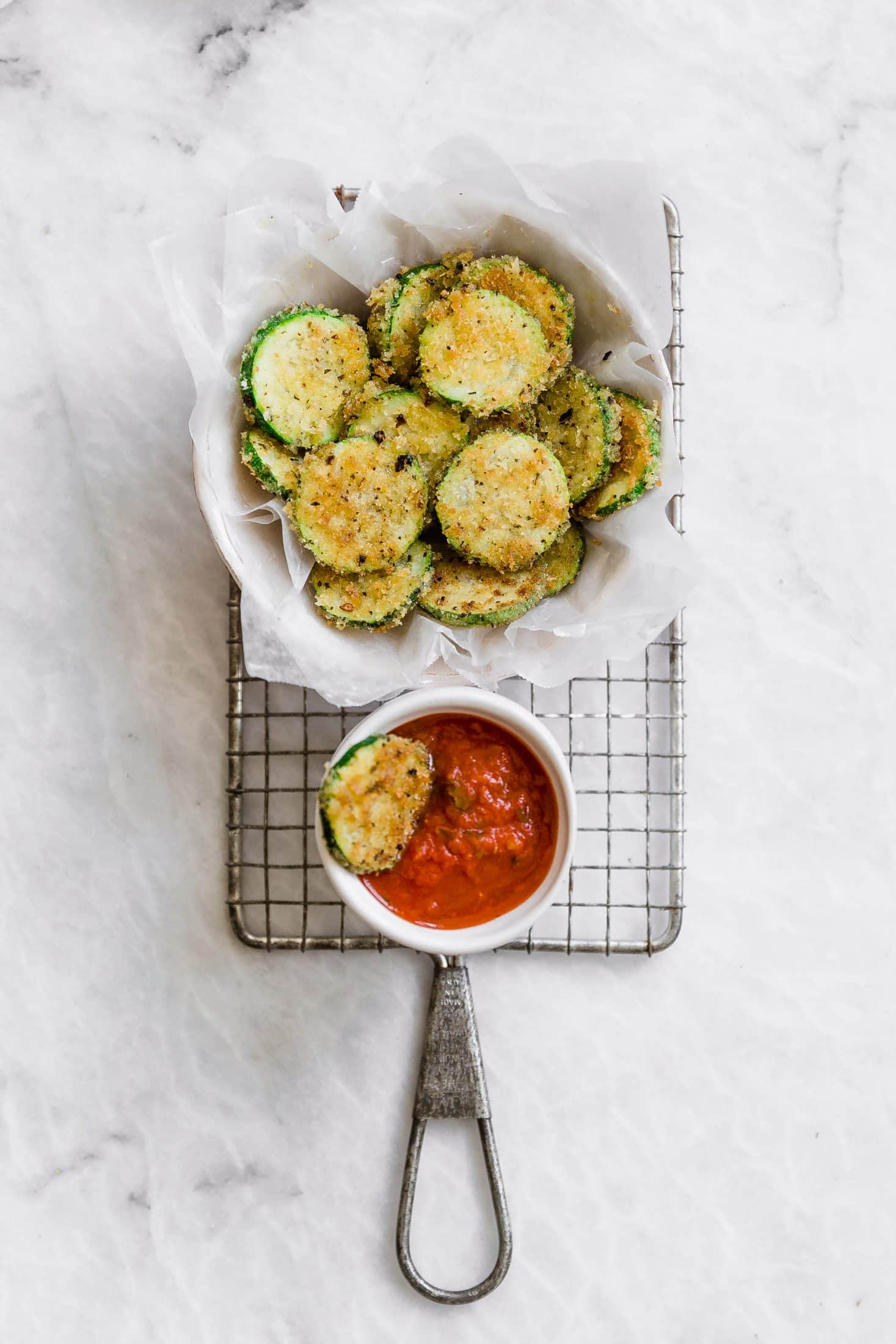 parmesan zucchini I howsweeteats.com