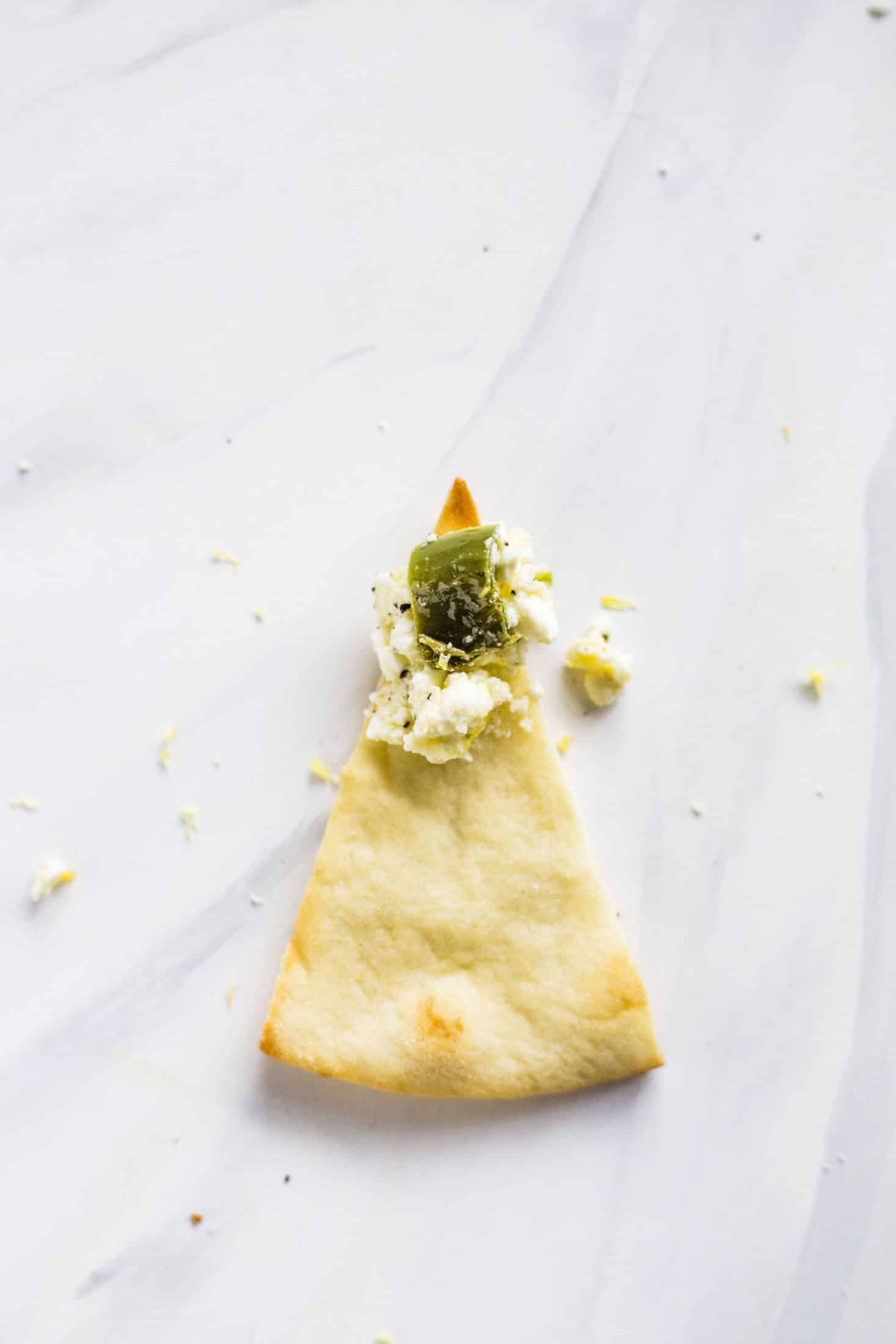 creamy feta dip (aka, crazy feta!) I howsweeteats.com #feta #dip #appetizer #recipes #cheese