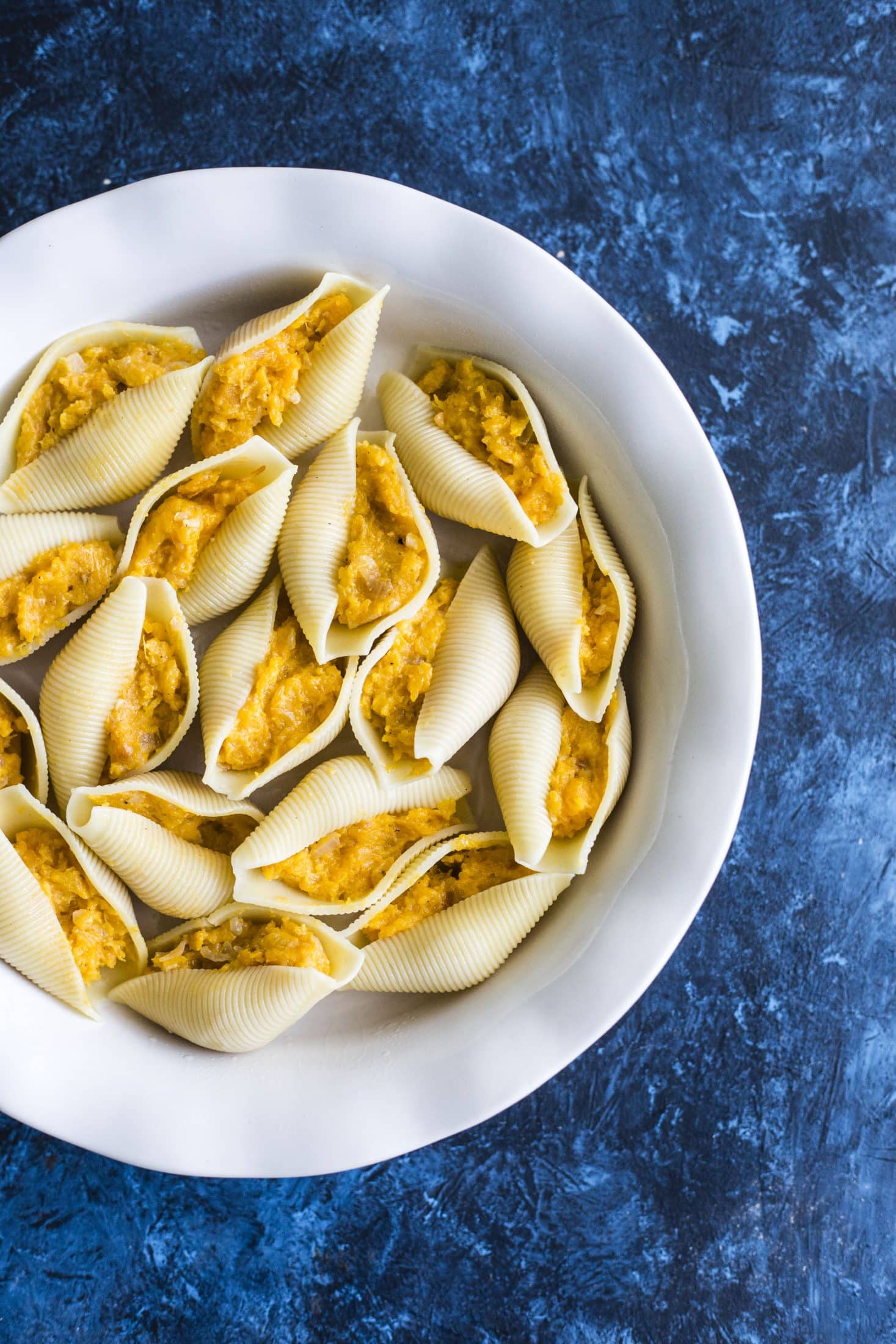 butternut squash stuffed shells and cheese I howsweeteats.com