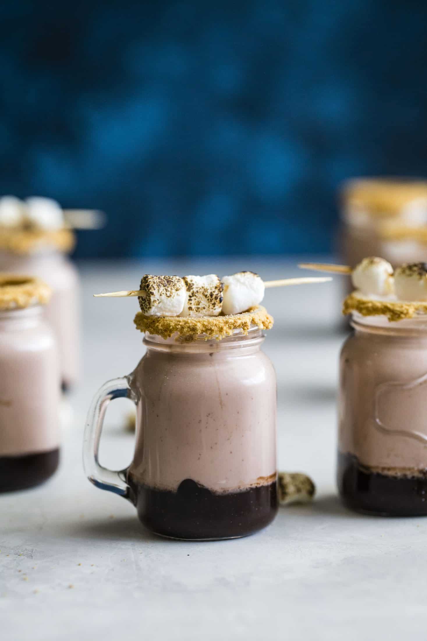 s'moretini shooters I howsweeteats.com