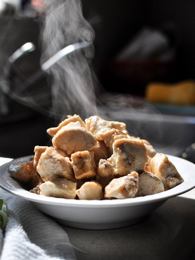 Healthy Harvest Chicken Soup I howsweeteats.com