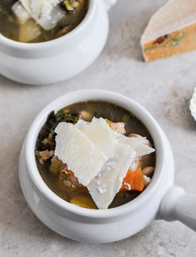 Healthy Harvest Chicken Soup I howsweeteats.com