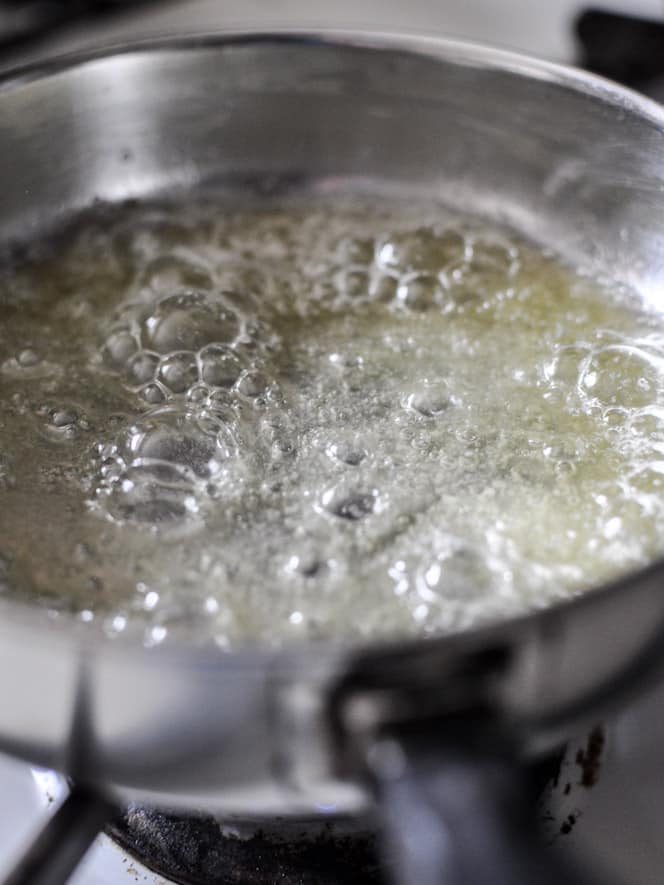 Brown Butter Garden Vegetable Pasta Skillet I howsweeteats.com