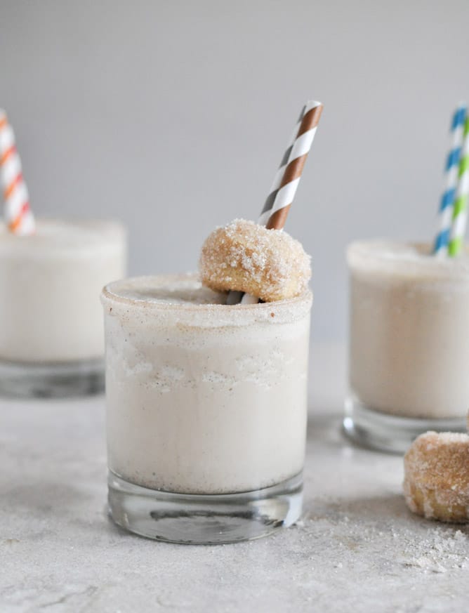 Coffee and Donuts Milkshake I howsweeteats.com
