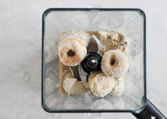 Coffee and Donuts Milkshake I howsweeteats.com