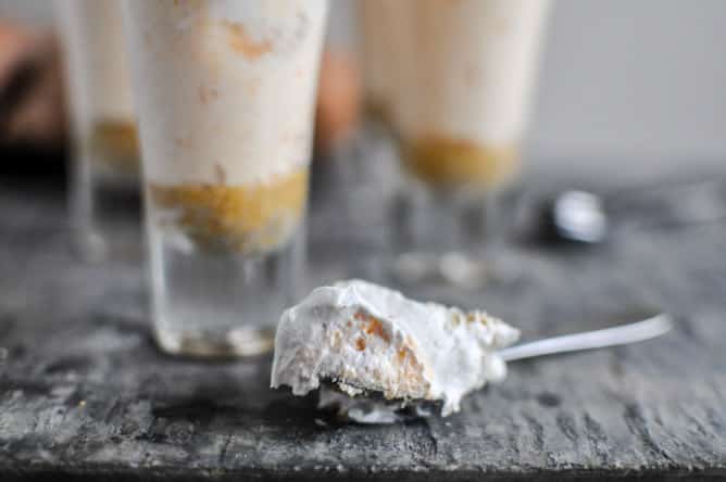 No-Bake Sweet Potato Cheesecakes I howsweeteats.com