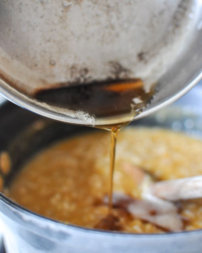 Roasted Sweet Potato Risotto I howsweeteats.com