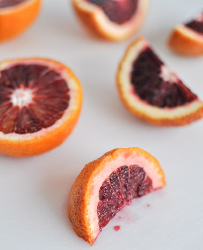 Blood Orange Sangria I howsweeteats.com