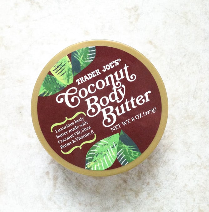 trader joe's coconut body butter I howsweeteats.com