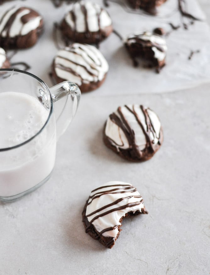 Peppermint Pattie Cookies I howsweeteats.com