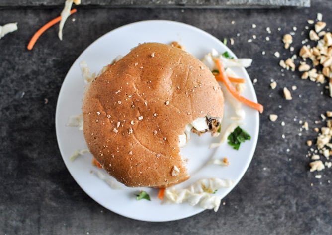 Thai Turkey Burgers I howsweeteats.com