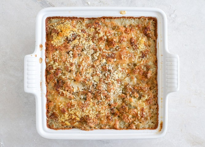 Blue Cheese Mac and Cheese I howsweeteats.com