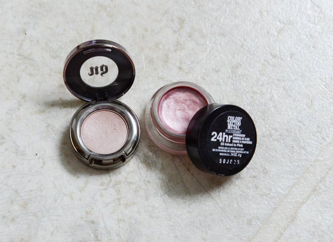 urban decay sin, maybelline color tattoo inked in pink I howsweeteats.com