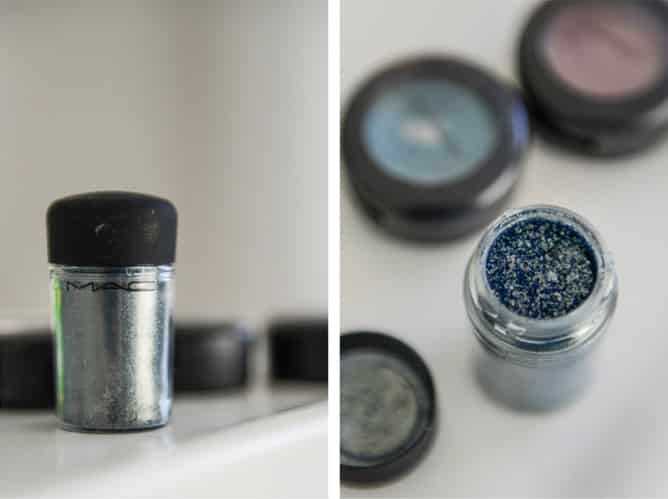 MAC Pigment in Blue Brown I howsweeteats.com