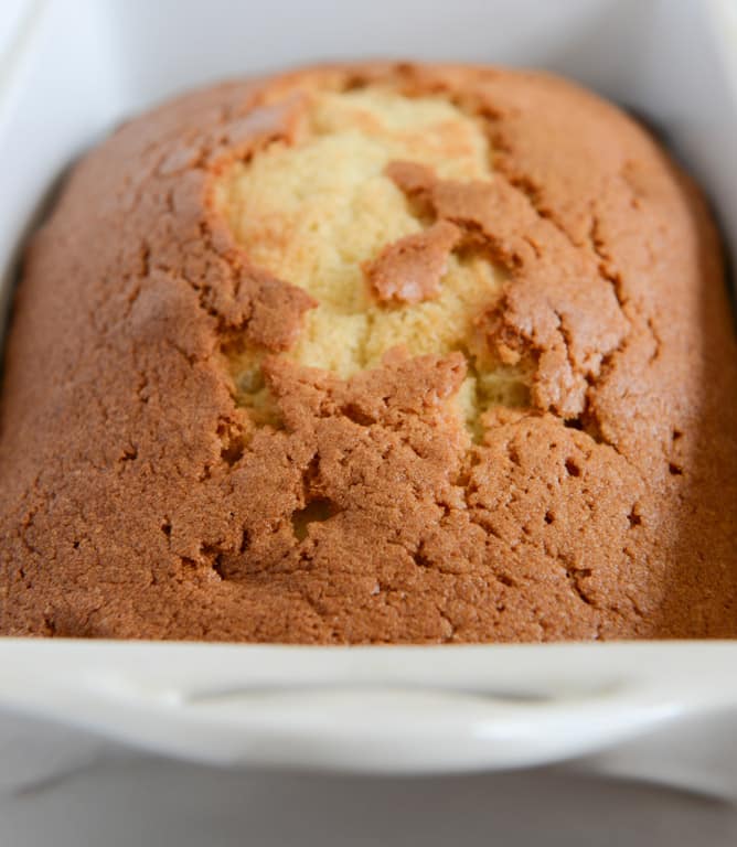 Spiked Almond Joy Poundcake I howsweeteats.com