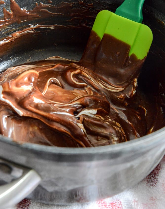 Milk Chocolate Mousse with Coconut Whipped Cream I howsweeteats.com