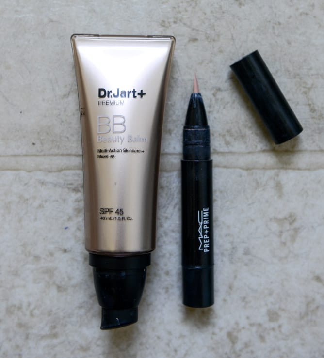 Dr Jart BB Cream and MAC Radiant Rose I howsweeteats.com