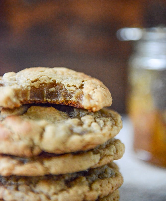 Grown Up PB + J Cookies I howsweeteats.com I howsweeteats.com