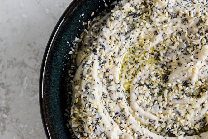 Everything White Bean Hummus I howsweeteats.com