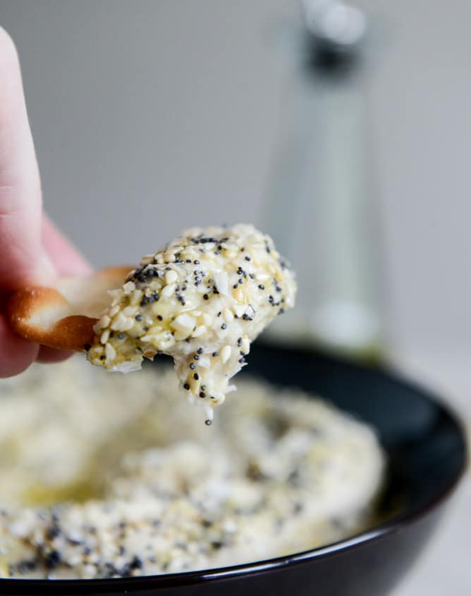 Everything White Bean Hummus I howsweeteats.com