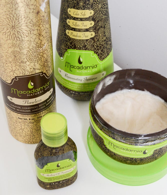 Macadamia Oil Hair Products I howsweeteats.com