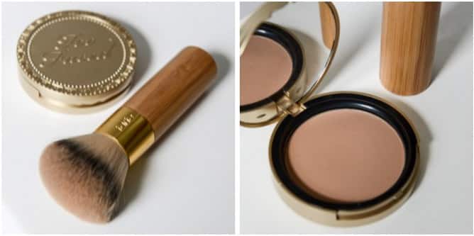 Too Faced Milk Chocolate Soleil and Tarte Airbrush Brush I howsweeteats.com
