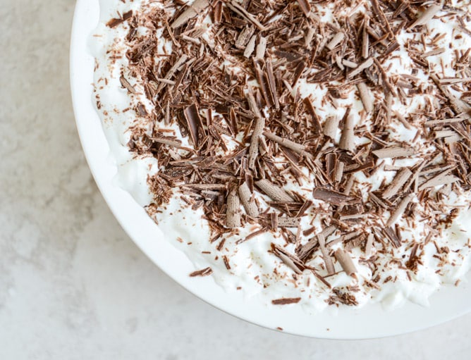 Chocolate Peanut Butter Truffle Pie I howsweeteats.com