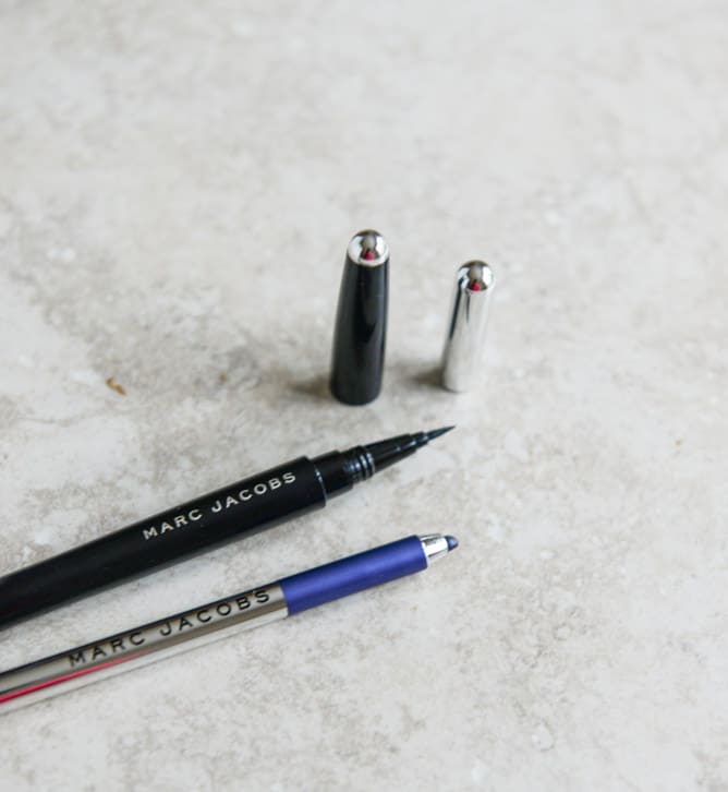 Marc Jacobs Magic Marc'er Precision Pen and Gel Crayon in Th(Ink) I howsweeteats.com