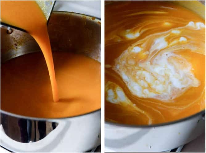 Thai Butternut Squash Soup I howsweeteats.com