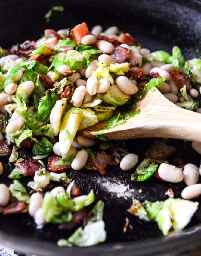 Brussels Bacon Bean Quesadillas I howsweeteats.com