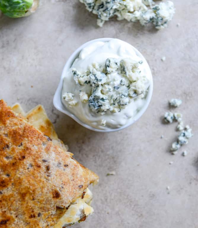 Brussels Bacon Bean Quesadillas I howsweeteats.com