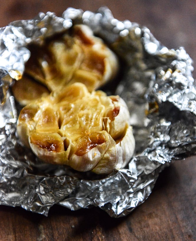 Caramelized Butternut Squash, Roasted Garlic + Coconut Butter Grilled Cheese I howsweeteats.com