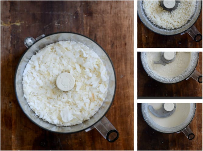 Homemade Chocolate Chip Coconut Butter I howsweeteats.com