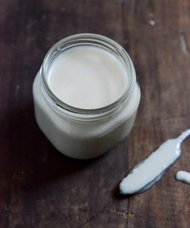 Homemade Chocolate Chip Coconut Butter I howsweeteats.com