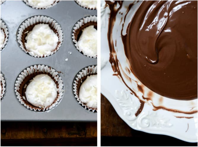 Homemade Mallo Cups I howsweeteats.com