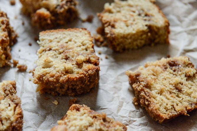 Pomegranate Molasses Coffee Cake I howsweeteats.com