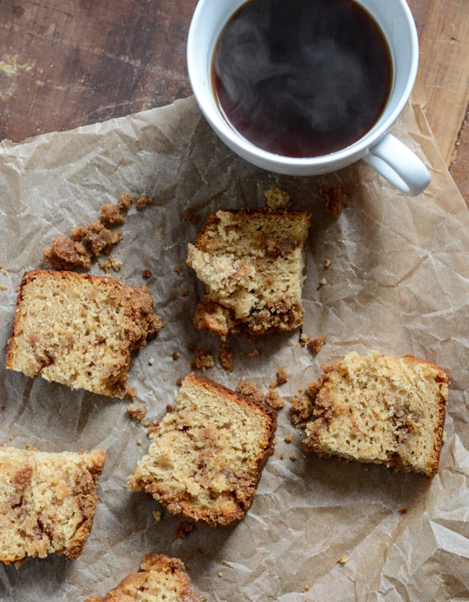 Pomegranate Molasses Coffee Cake I howsweeteats.com