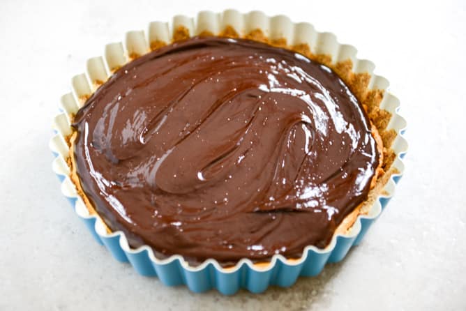 pumpkin s'mores tart I howsweeteats.com