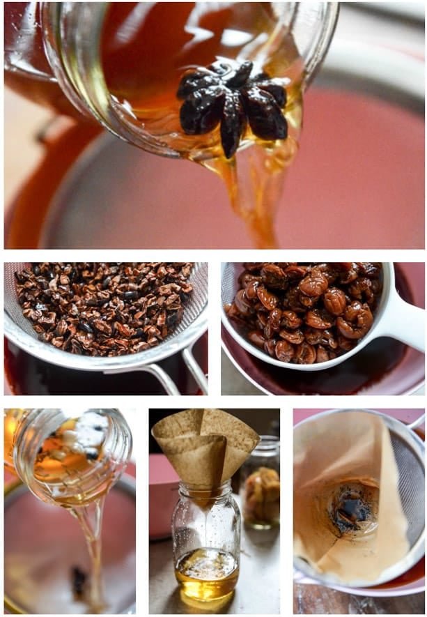 Homemade Cocktail Bitters: Cherry Vanilla, Chocolate, Grapefruit & Strawberry Ginger I howsweeteats.com