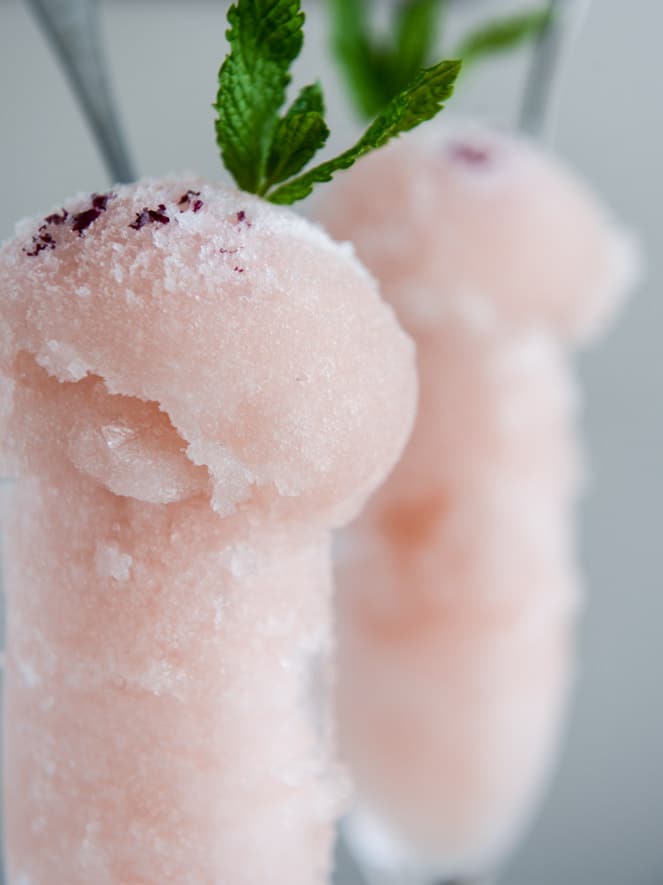 Rosé Sorbet I howsweeteats.com