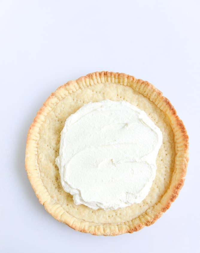 salt and pepper heirloom tart with whipped feta I howsweeteats.com