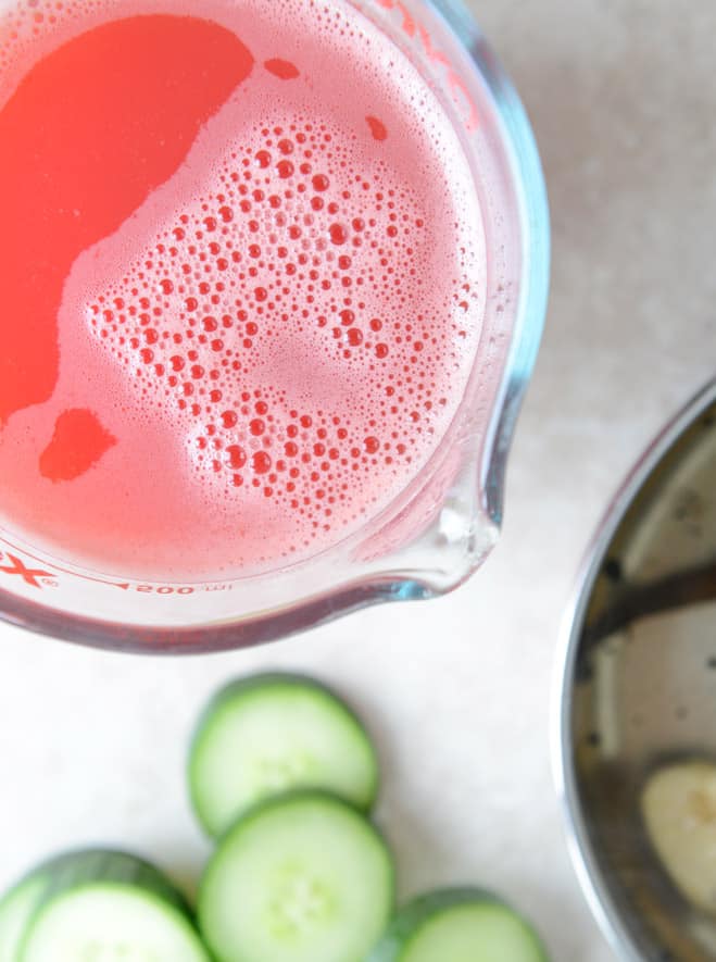 watermelon ginger sparklers I howsweeteats.com