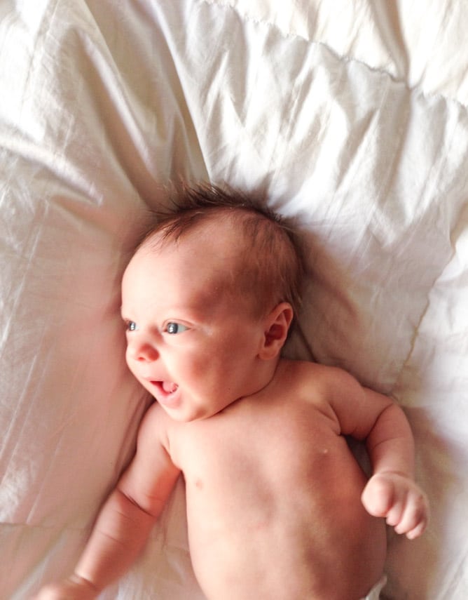 life with max: five weeks in I howsweeteats.com