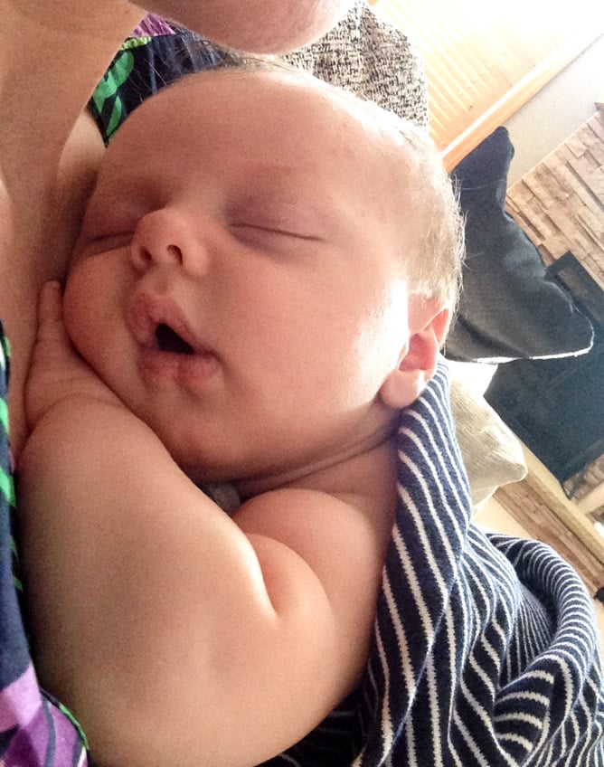 life with max: 7 weeks in I howsweeteats.com