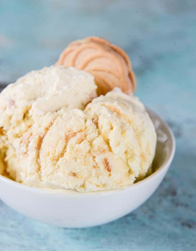 lemon cookie gelato I howsweeteats.com