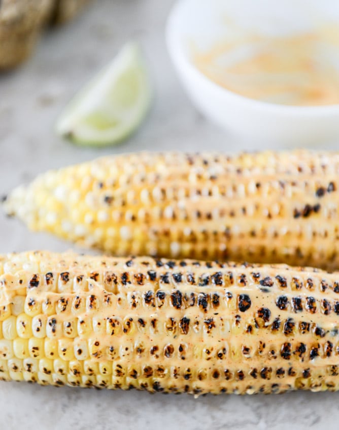 mexican grilled street corn avocado toast I howsweeteats.com