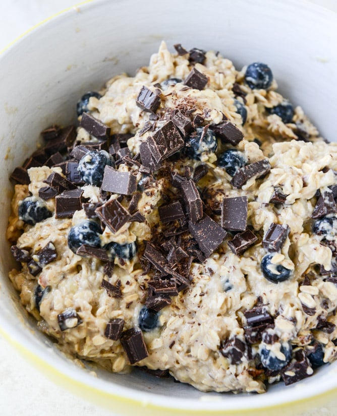 blueberry breakfast cookies I howsweeteats.com