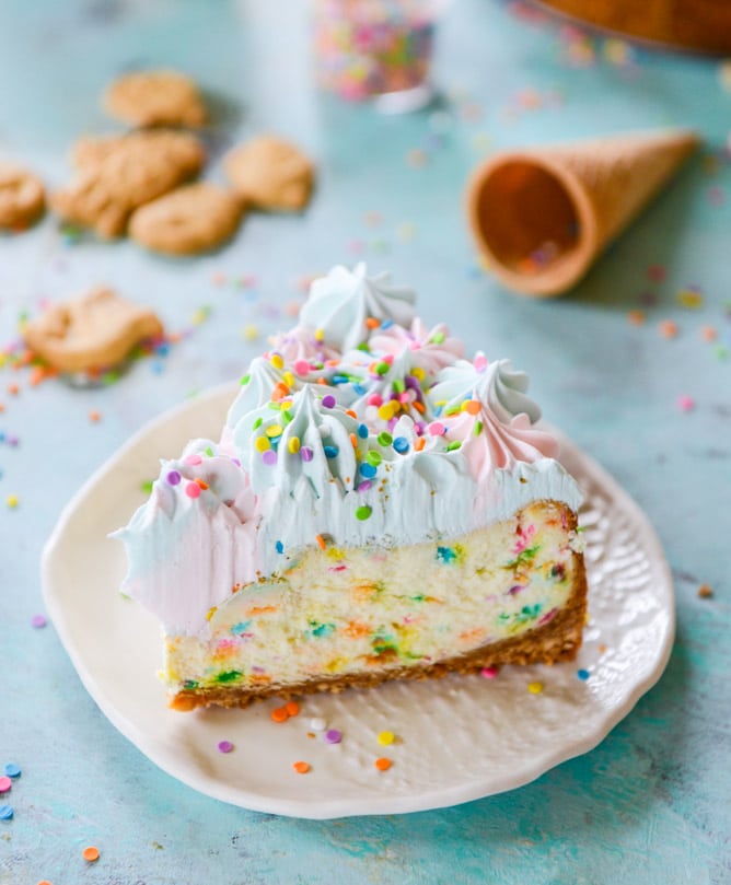 coney island cheesecake I howsweeteats.com