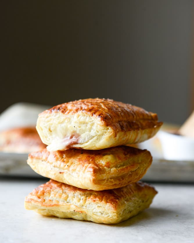 smoked cheddar and cherry jam pastry pop tarts I howsweeteats.com