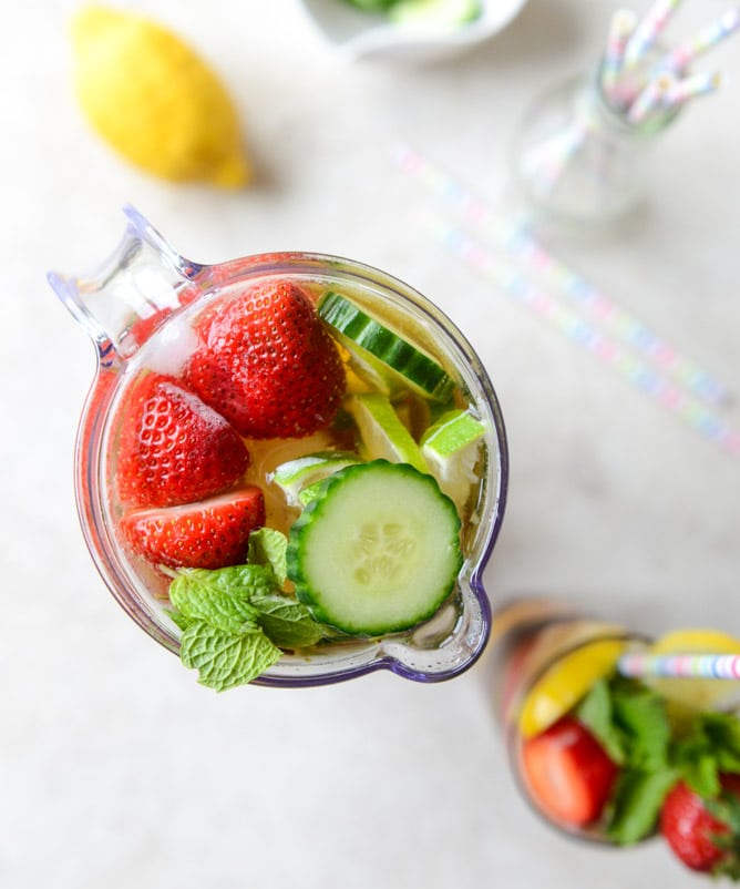 strawberry pimm's cups I howsweeteats.com